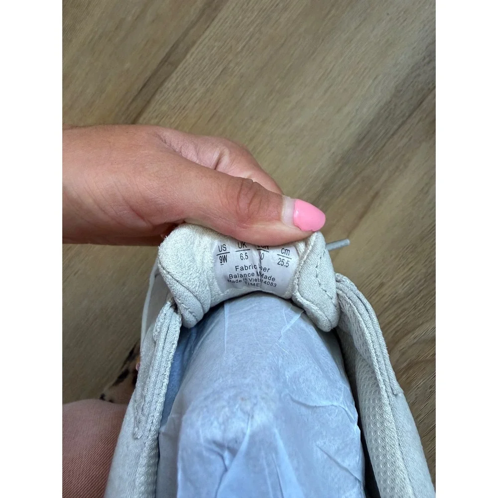 Dr. Scholl's Time Off Platform Sneakers Beige Sand Fabric Women's Size 9W